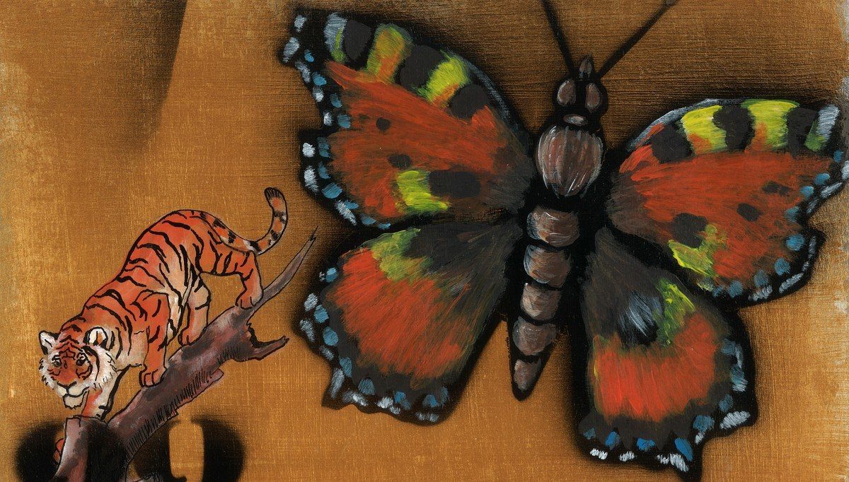 Butterfly & Tiger