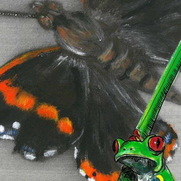 Butterfly and Frog